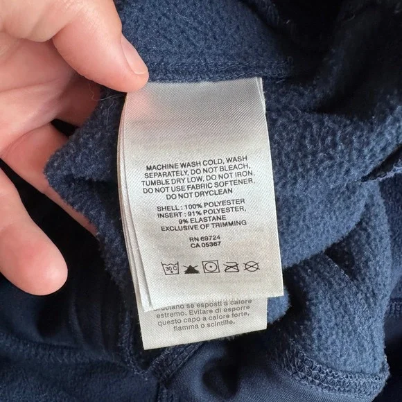 Auburn University Tigers Columbia Fleece Vest Sz M Blue‎ Full Zip Pockets - Picture 11 of 13